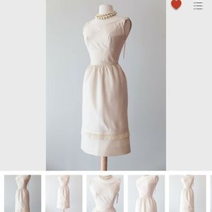 Vintage 1950s dress still with tags from boutique